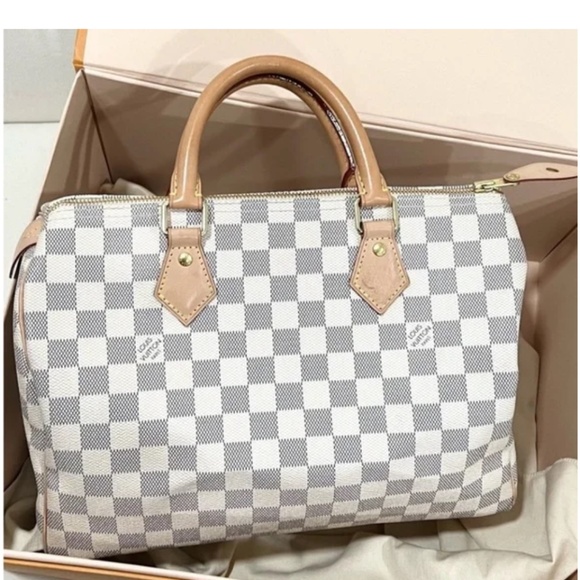 Louis Vuitton Handbags - LV Speedy 30 Azure